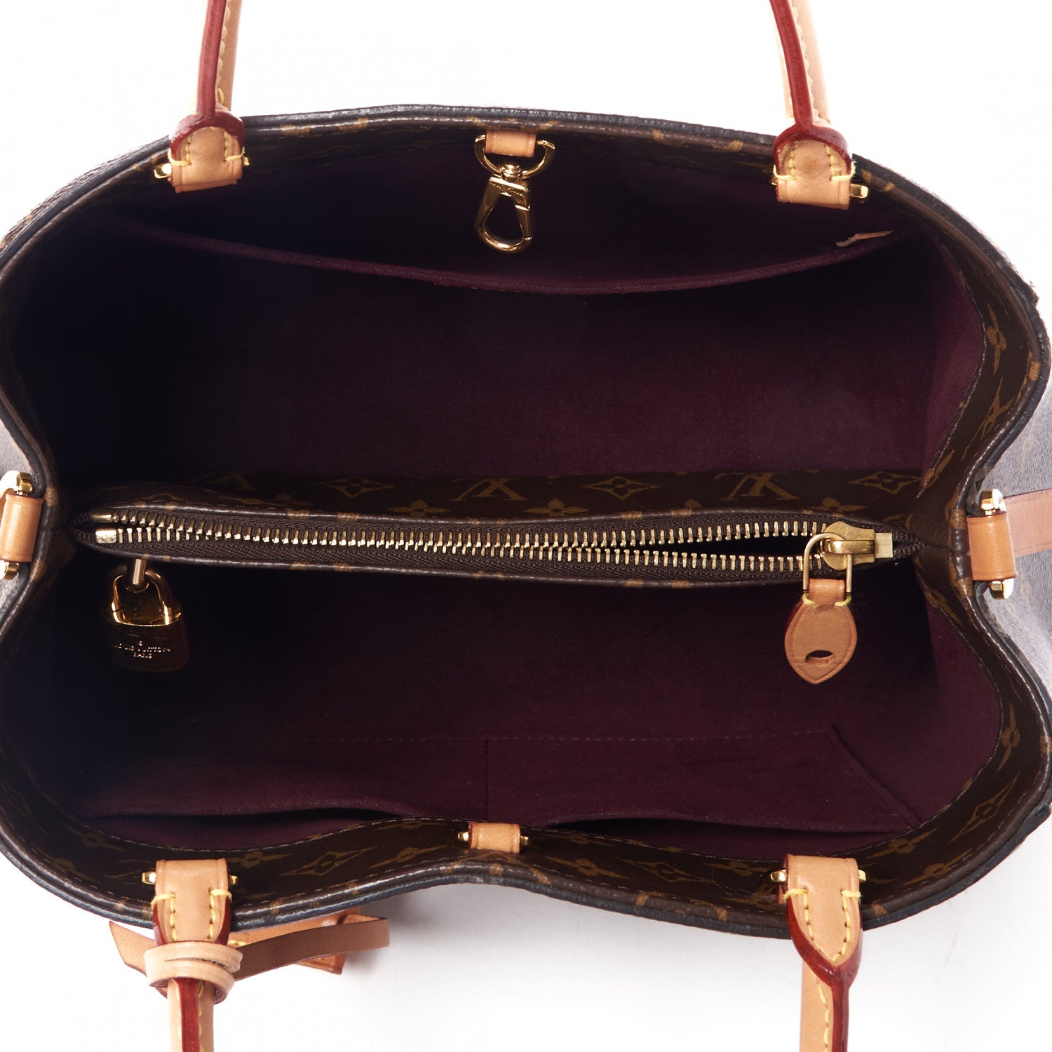 Louis Vuitton Monogram Montaigne MM 7 of 9