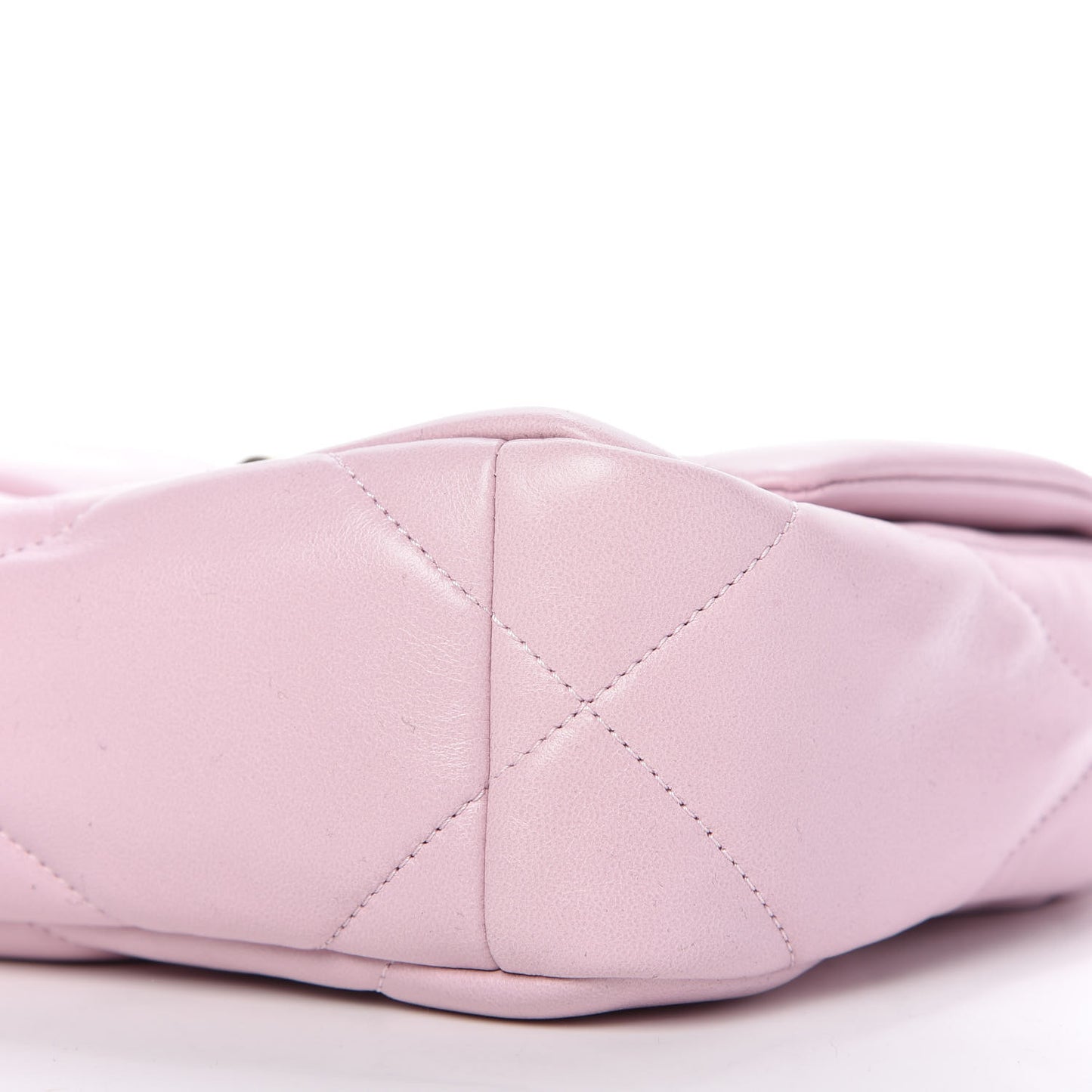 Lambskin Quilted Medium Chanel 19 Flap Light Pink