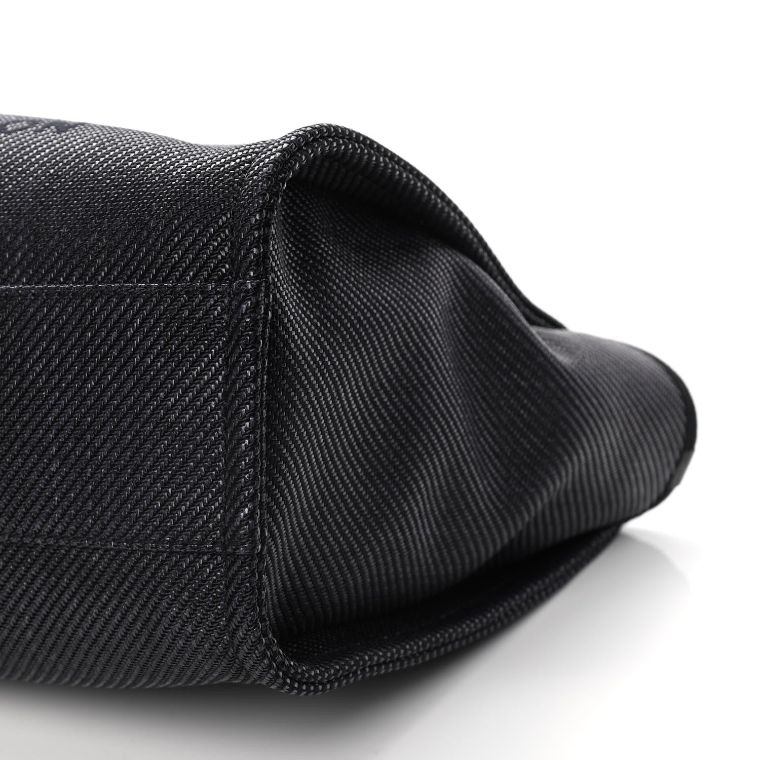 Chanel Mixed Fibers Small Deauville Tote Black 9 of 10