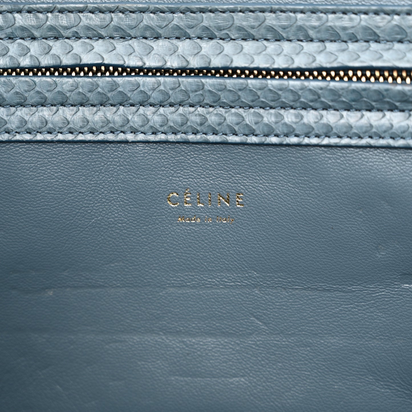 Snakeskin Medium Phantom Luggage Grey