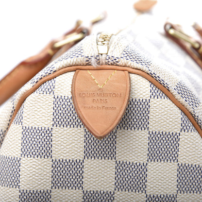 Louis Vuitton Damier Azur Speedy 35 7 of 17