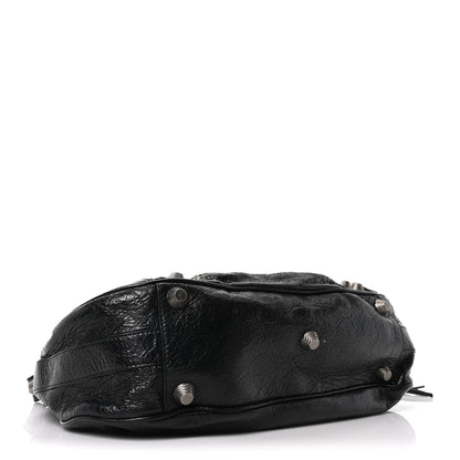 Balenciaga Agneau Arena Medium Le Cagole Shoulder Bag Black 5 of 11