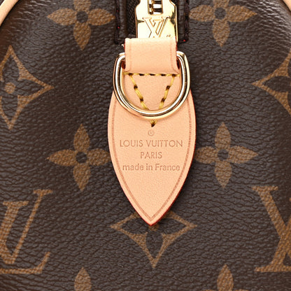 Louis Vuitton Monogram Speedy Bandouliere 20 Black 6 of 9