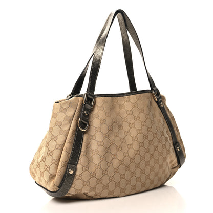 Gucci Monogram Medium Abbey Shoulder Bag Pewter 3 of 10