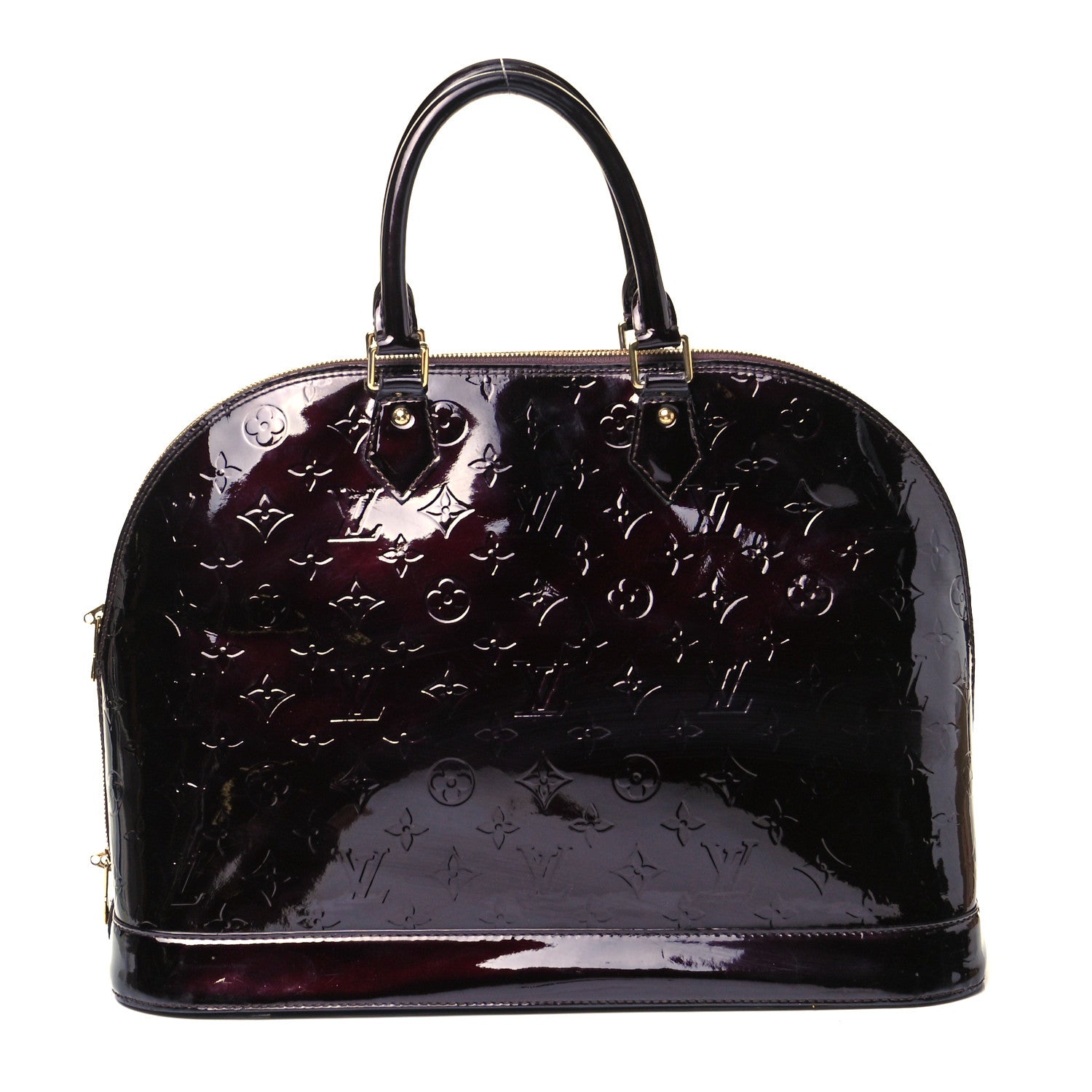 Louis Vuitton Vernis Alma GM Amarante 1 of 7