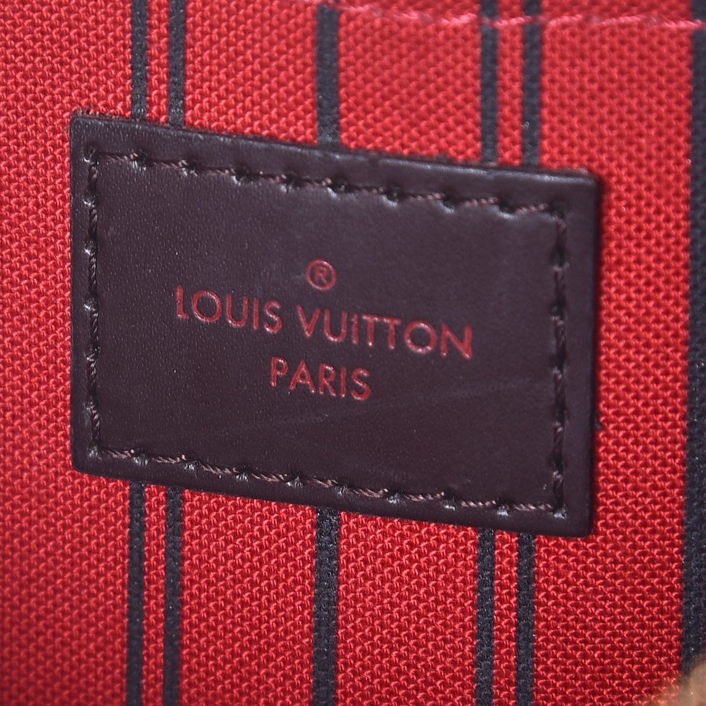 Damier Ebene Neverfull MM GM Pochette