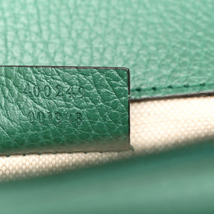 Gucci Pebbled Calfskin Small Dionysus Shoulder Bag Emerald 7 of 10