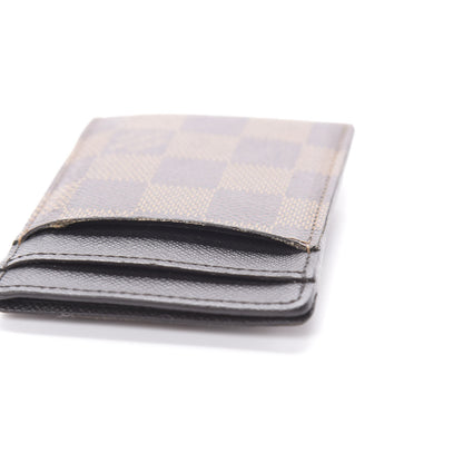 Louis Vuitton Damier Ebene Pince Card Holder Bill Clip 8 of 8