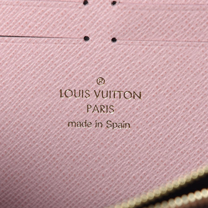 Louis Vuitton Monogram Clemence Wallet Rose Ballerine 6 of 7