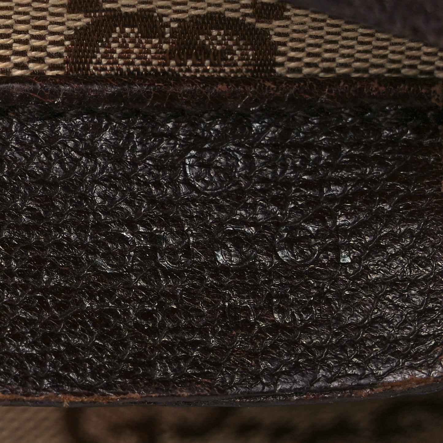 GG Monogram Web Double Pocket Belt Bag Ebony
