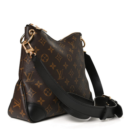 Louis Vuitton Monogram Odeon PM Black 3 of 14