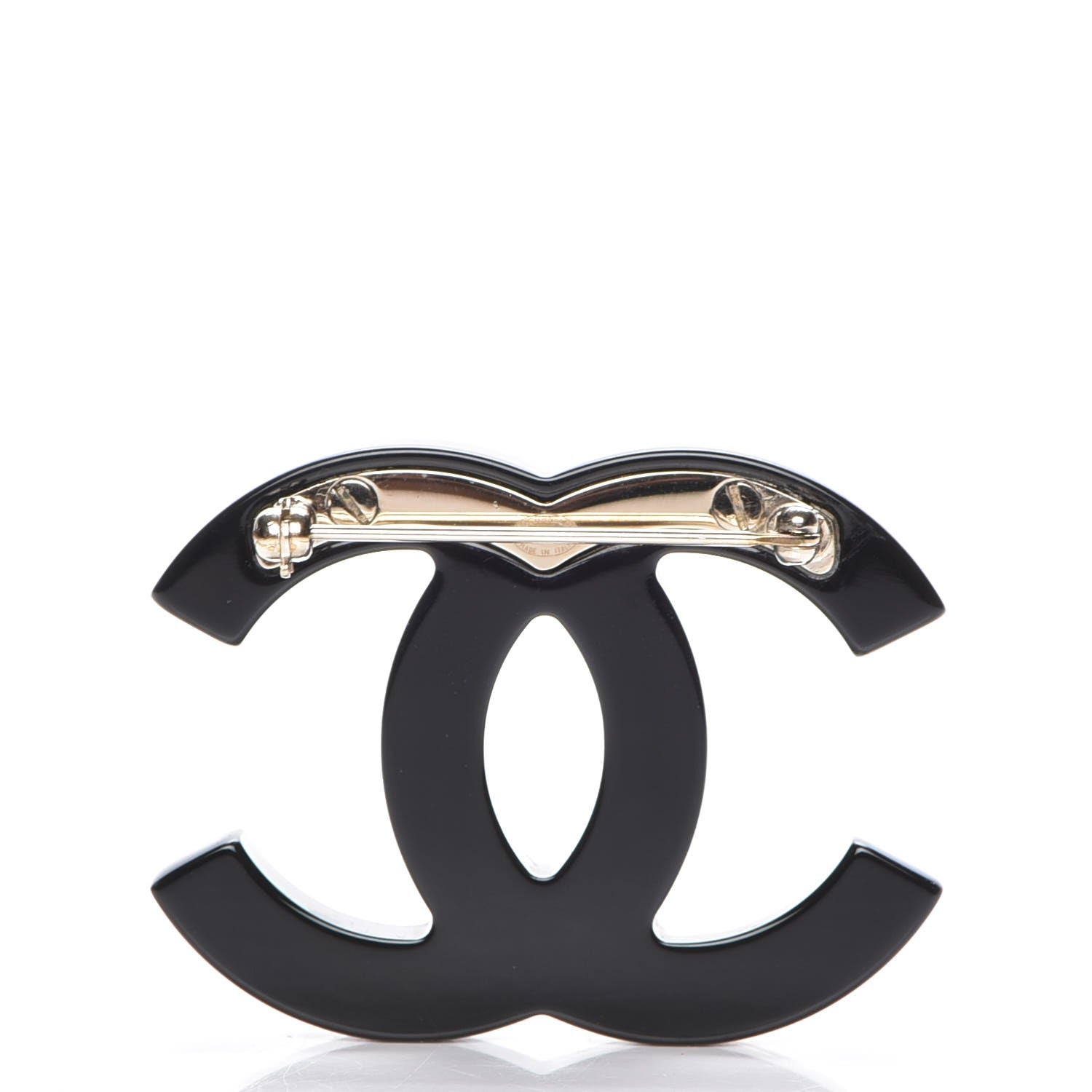 Chanel Resin Crystal Enamel CC Camellia Brooch Multicolor 3 of 5