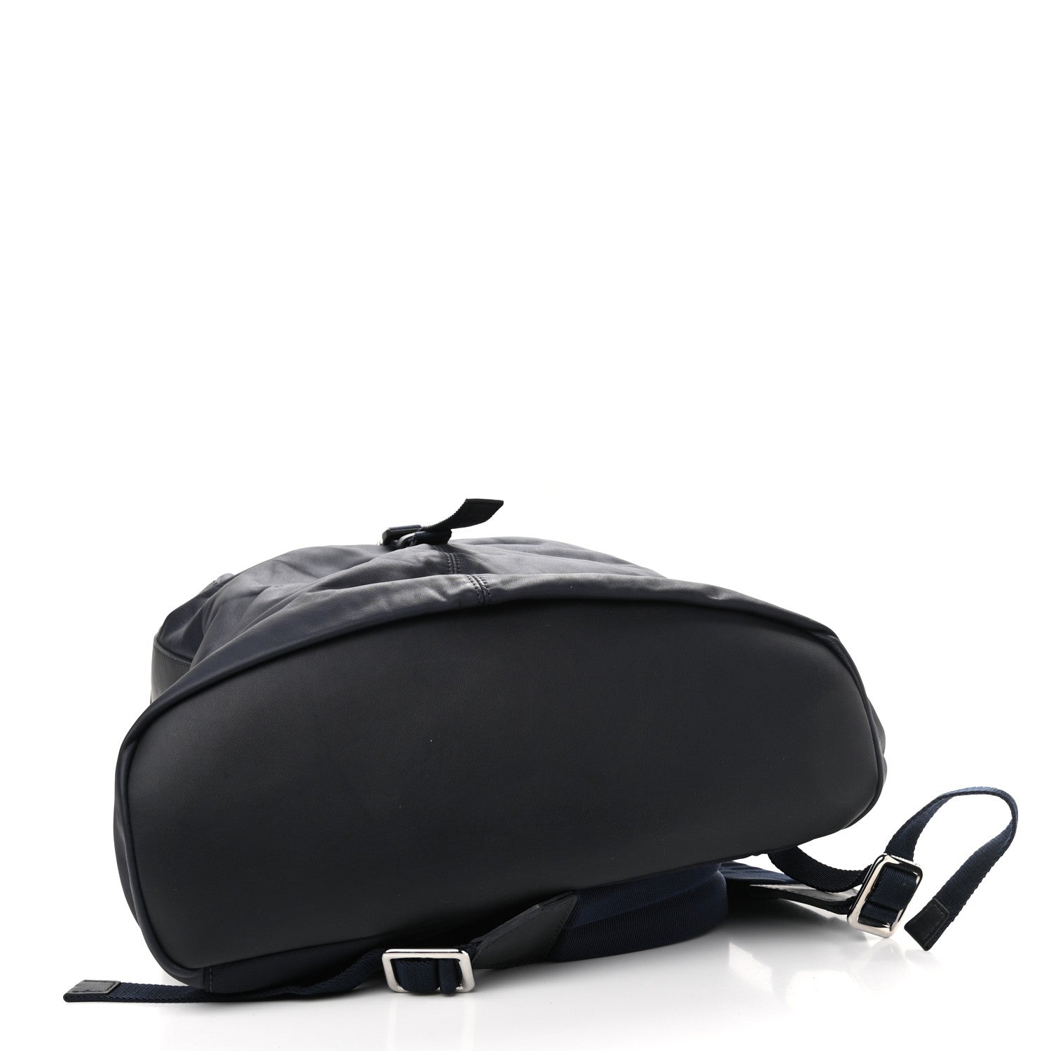 Louis Vuitton Calfskin Nylon V Line Pulse Backpack Navy Black 4 of 9