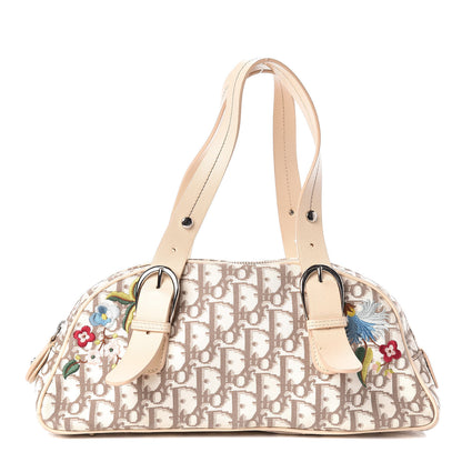 Christian Dior Monogram Vintage Flowers Small Bowler Beige 1 of 10