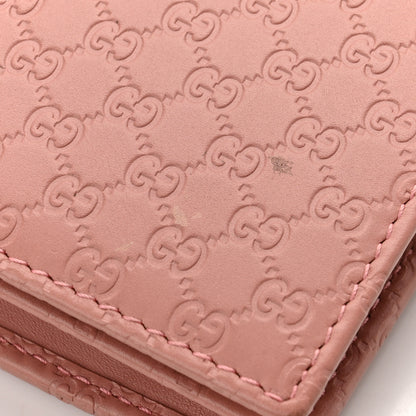 Gucci Microguccissima Crossbody Wallet Soft Pink 10 of 10