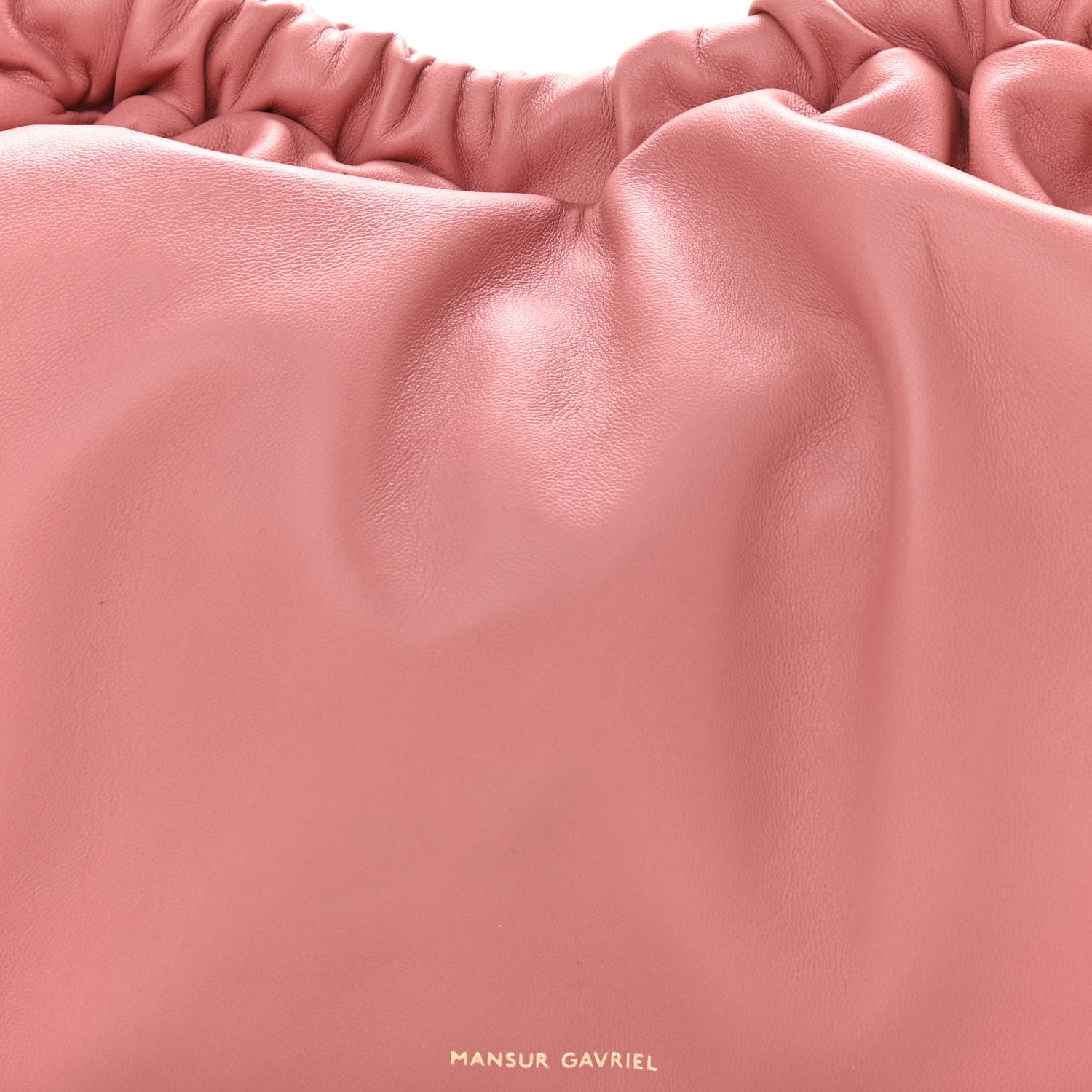 Mansur Gavriel Lambskin Cloud Clutch Blush 7 of 9