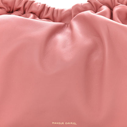 Mansur Gavriel Lambskin Cloud Clutch Blush 7 of 9