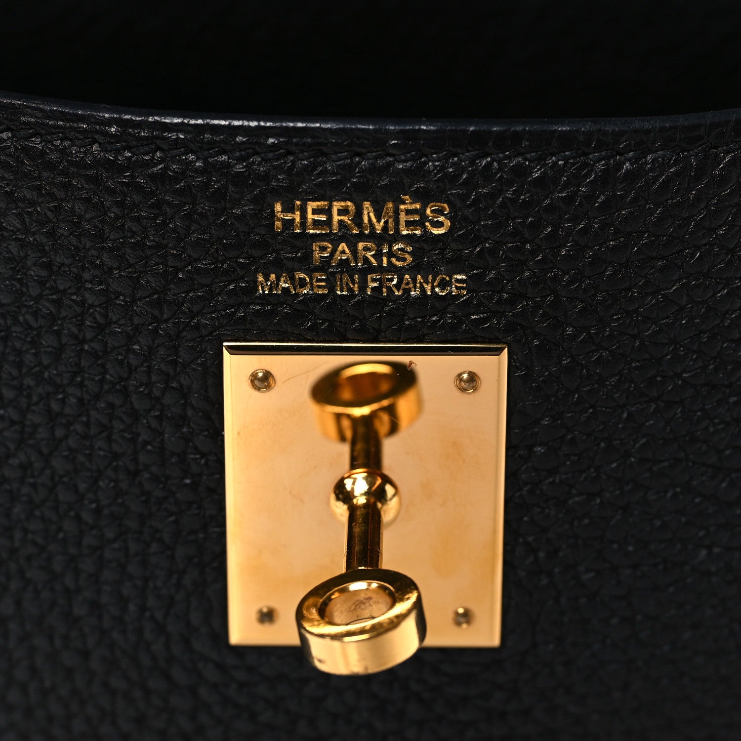 Hermes Togo Kelly Retourne 35 Black 6 of 9