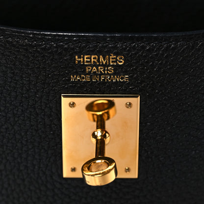 Hermes Togo Kelly Retourne 35 Black 6 of 9