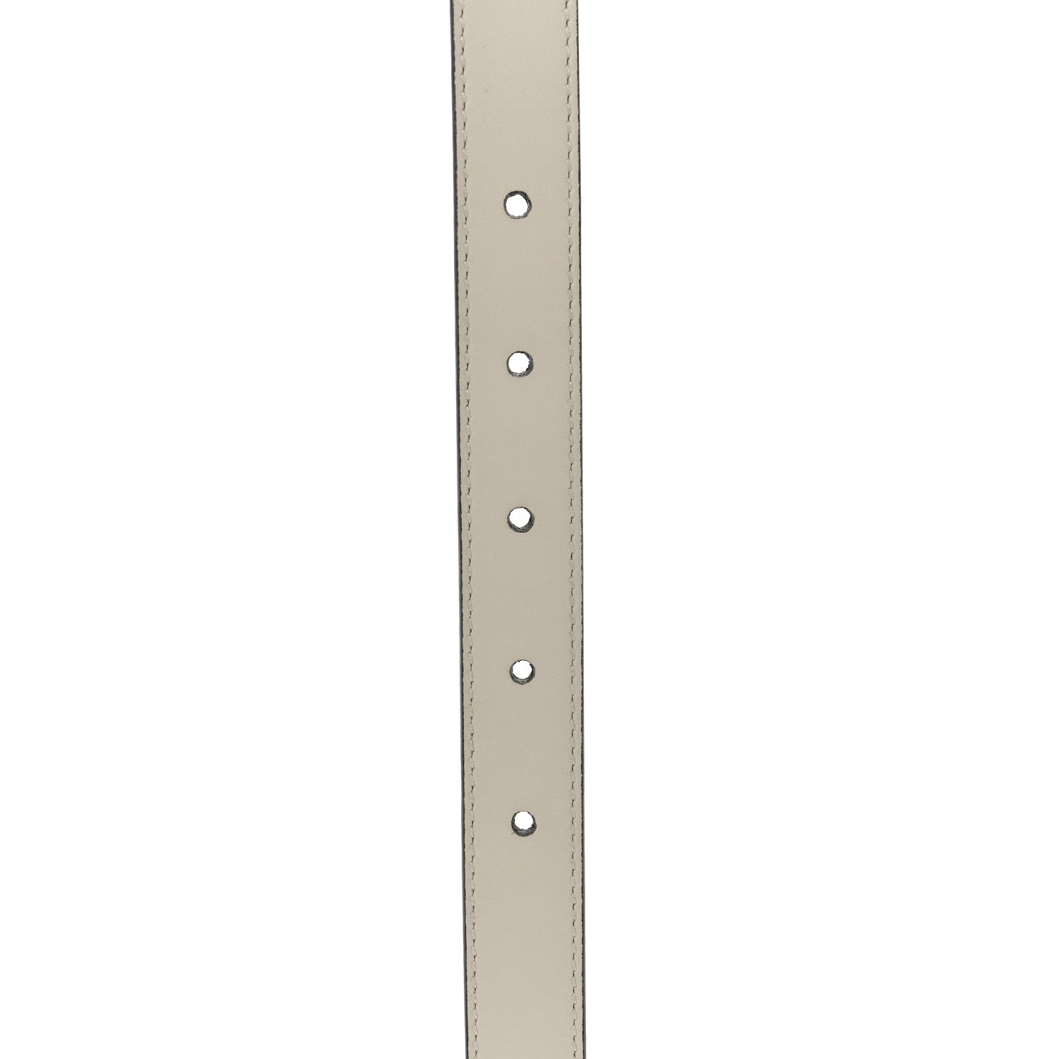 Gucci Calfskin Double G 20mm Belt 80 32 Mystic White 5 of 6