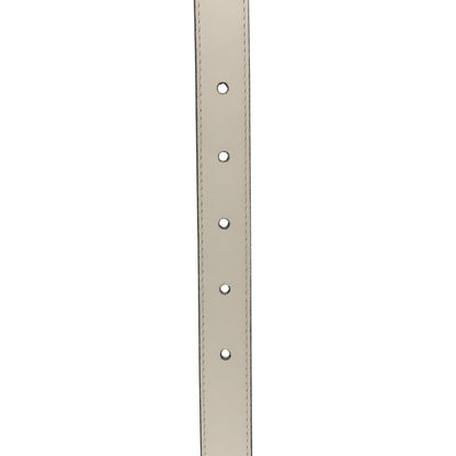 Gucci Calfskin Double G 20mm Belt 80 32 Mystic White 5 of 6