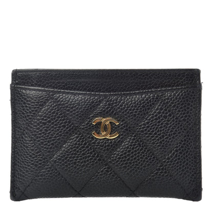 Chanel Caviar Quilted Card Holder Black 1 of 7