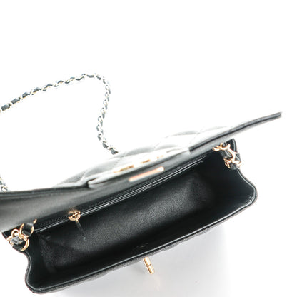 Chanel Caviar Quilted Mini Rectangular Flap Black 6 of 8
