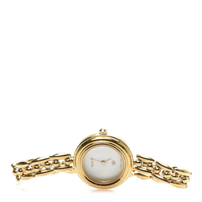 Gucci Stainless Steel 26mm Rice Link Interchangeable Bezel Quartz Watch 3 of 10