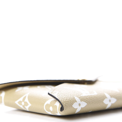 Louis Vuitton Monogram Giant Medium Kirigami Pochette Insert Beige 6 of 8