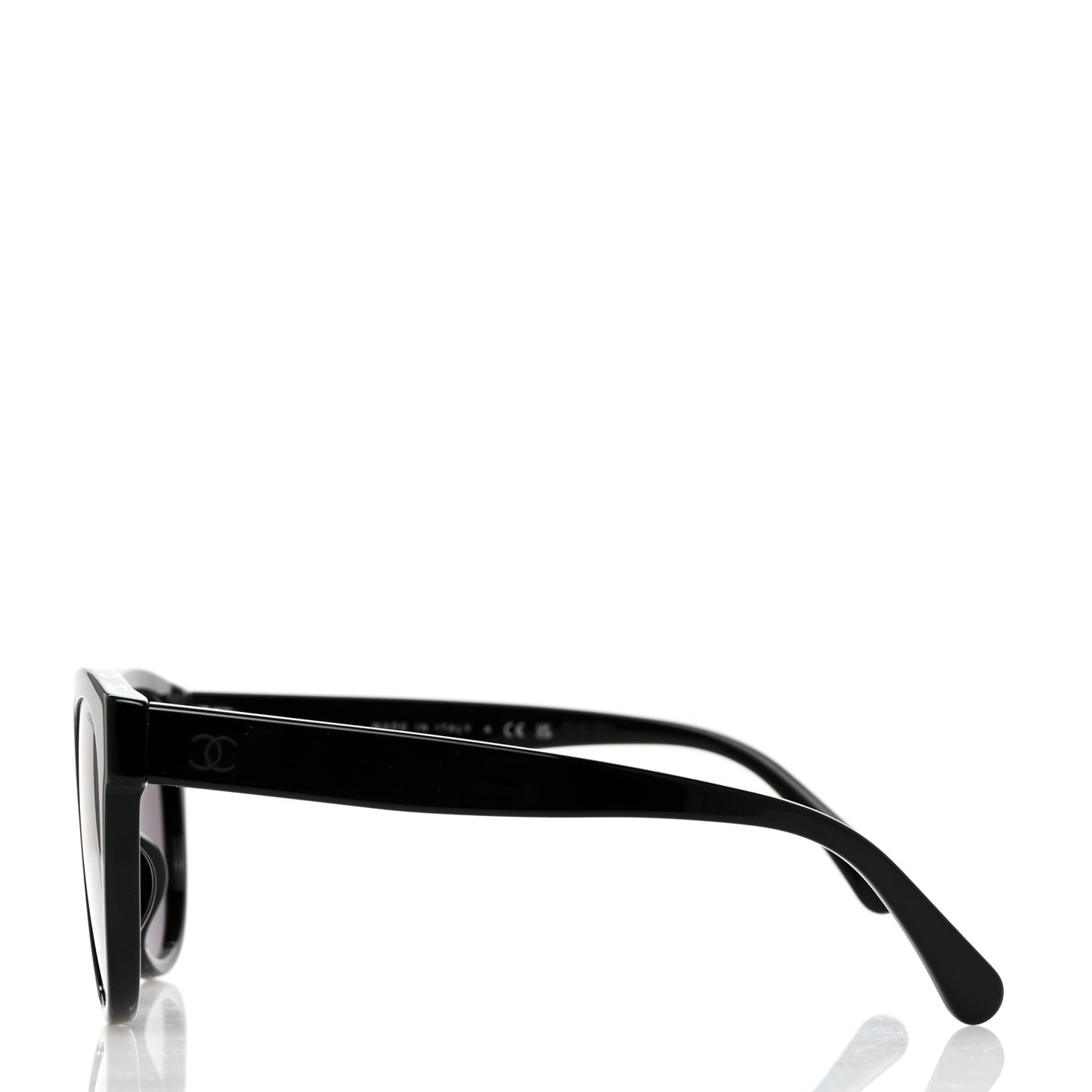 Acetate CC Butterfly Sunglasses 5414-A Black