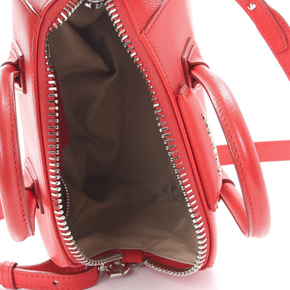 Givenchy Sugar Goatskin Mini Antigona Medium Red 6 of 10