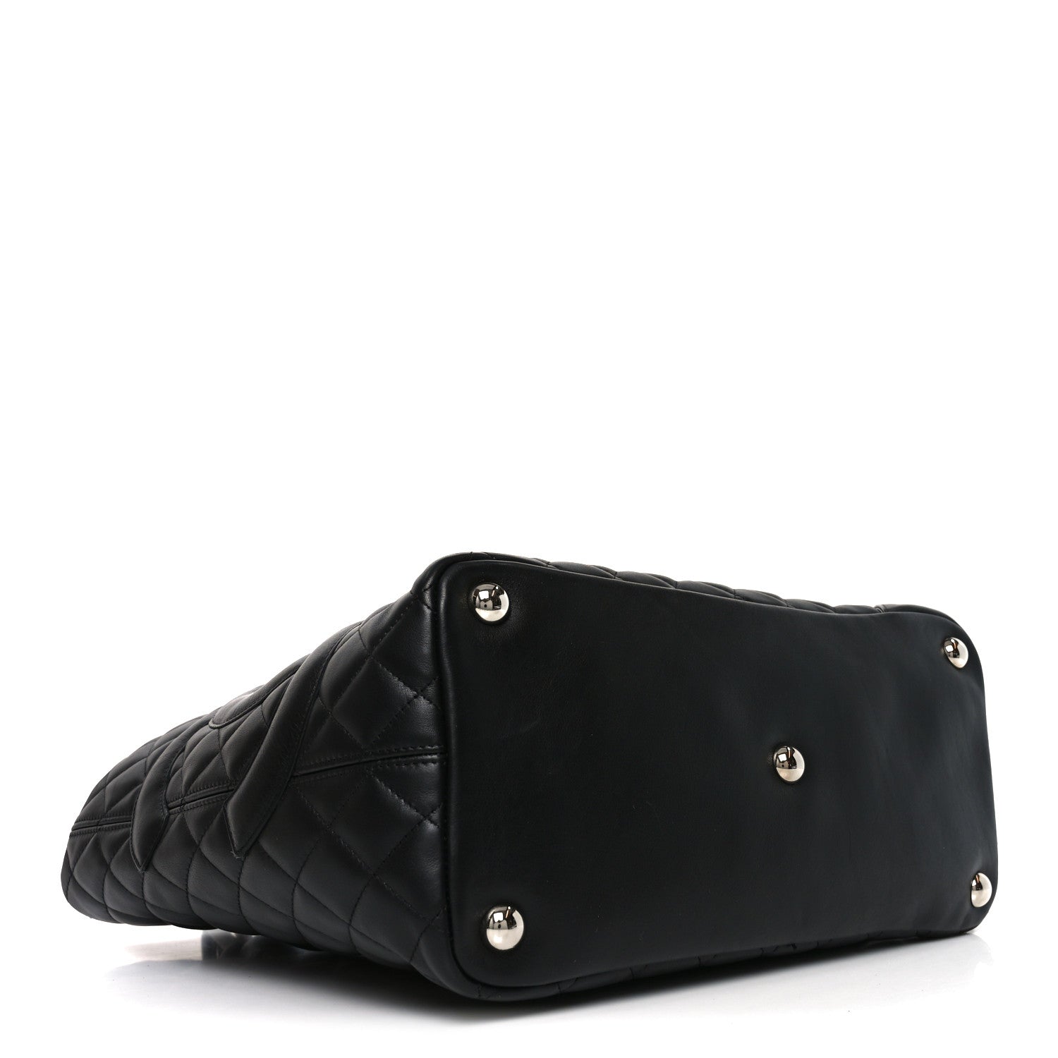 Chanel Calfskin Quilted Large Cambon Tote Black 4 of 10