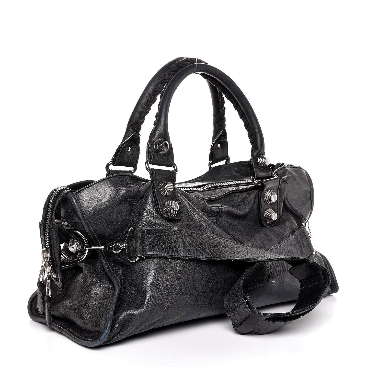 Balenciaga Agneau Giant 21 Silver Hardware Part Time Anthracite 4 of 14