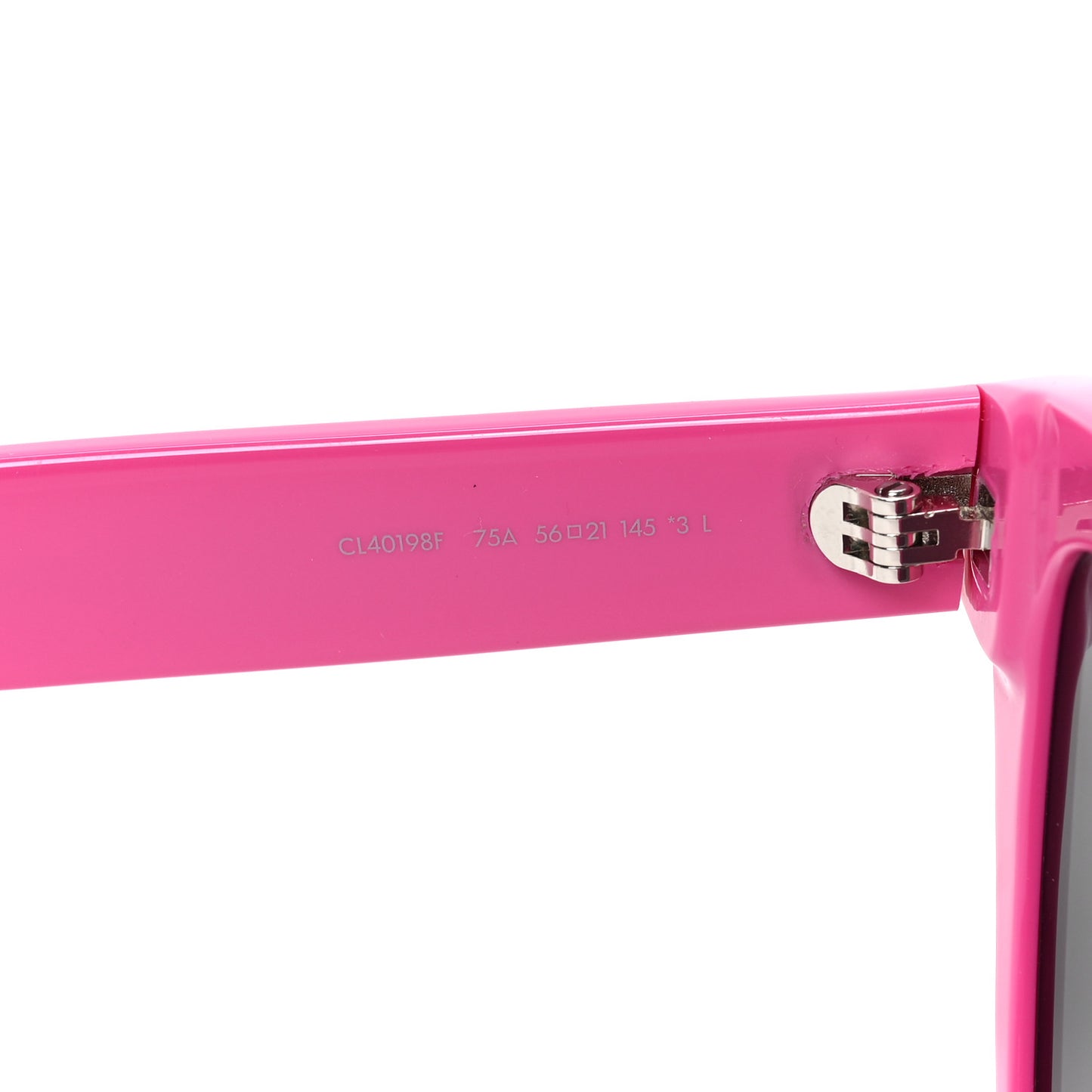 Acetate Sunglasses CL40198F Dark Pink