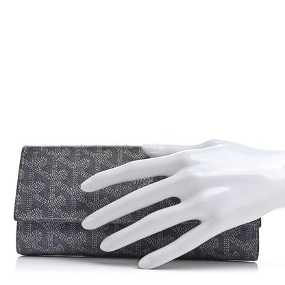 Goyard Goyardine Varenne Long Wallet Grey 2 of 7