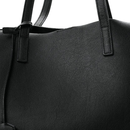 Saint Laurent Calfskin Large Shopping Tote Black 8 of 11