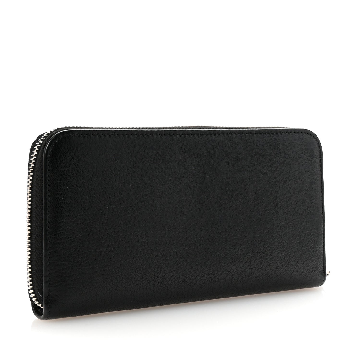 Sugar Goatskin Pandora Zip Around Wallet Black