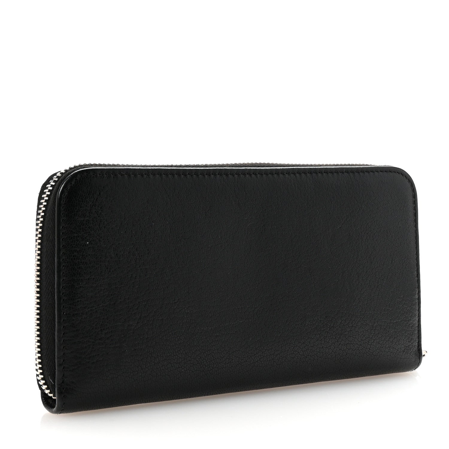 Givenchy Sugar Goatskin Pandora Zip Around Wallet Black 3 of 7