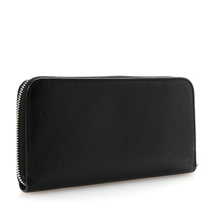 Givenchy Sugar Goatskin Pandora Zip Around Wallet Black 3 of 7