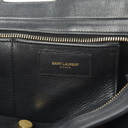 Saint Laurent Calfskin Small Classic Y Cabas Black 7 of 21
