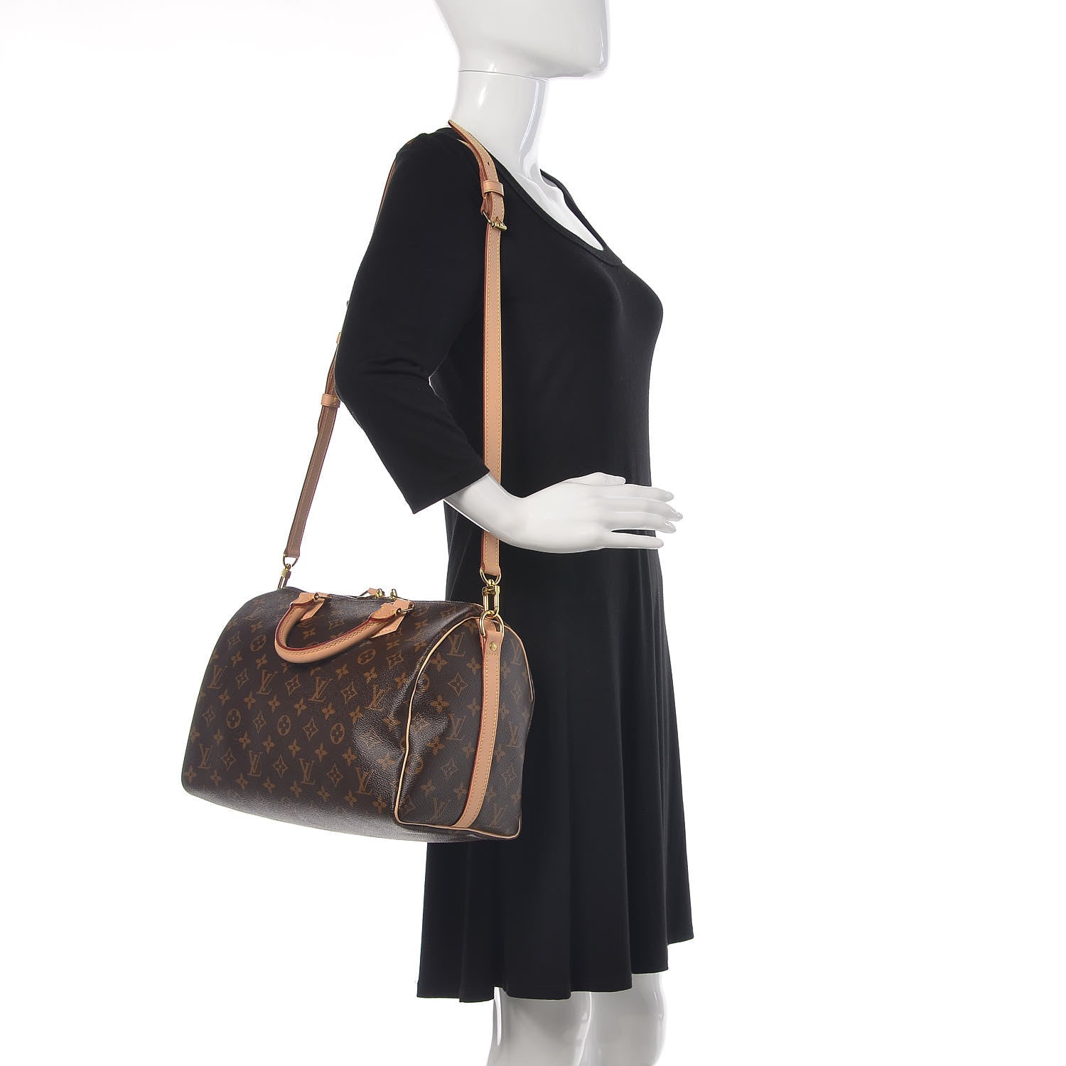 Louis Vuitton Monogram Speedy Bandouliere 30 2 of 9