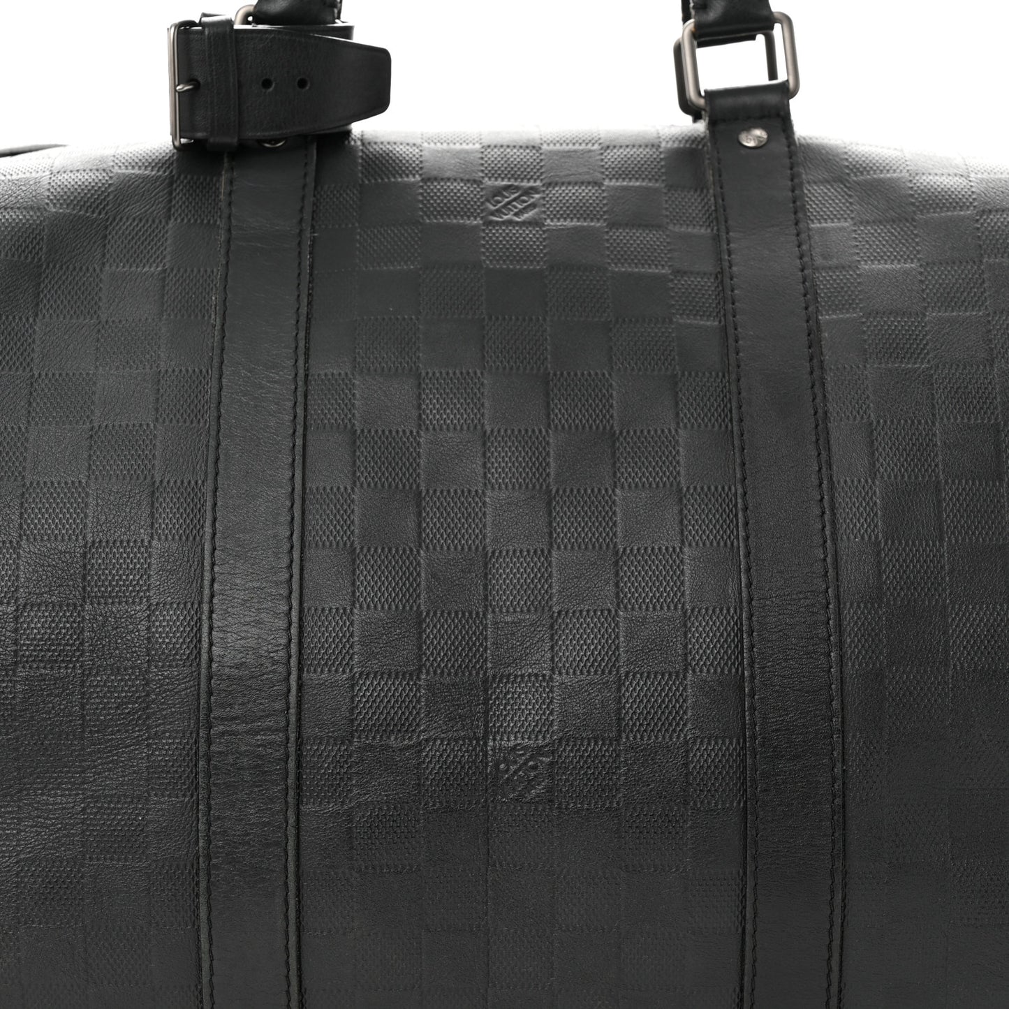 Damier Infini Keepall Bandouliere 55 Onyx