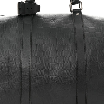 Louis Vuitton Damier Infini Keepall Bandouliere 55 Onyx 8 of 19