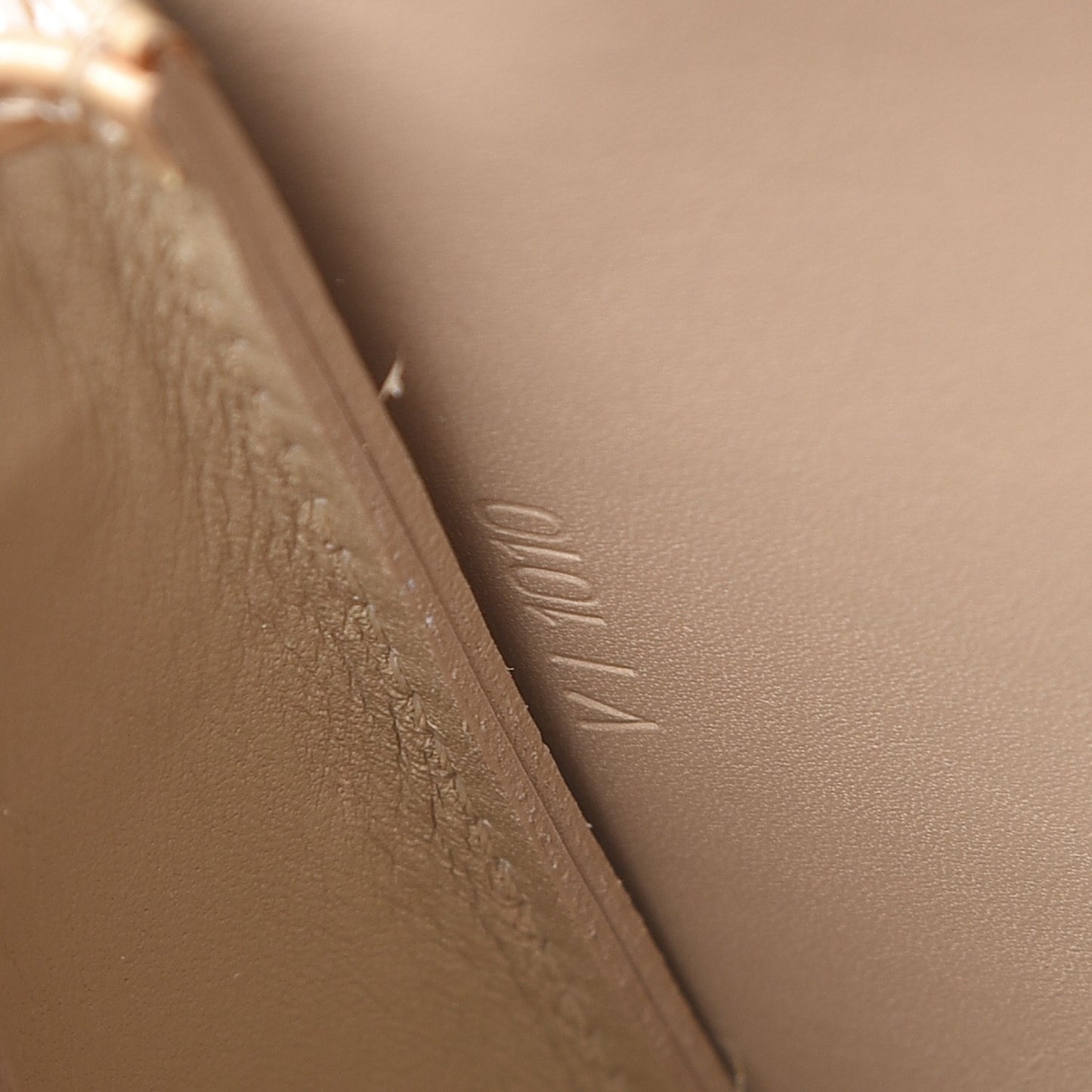 Vernis Lexington Pochette Beige