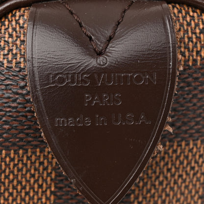 Louis Vuitton Damier Ebene Speedy 30 6 of 15