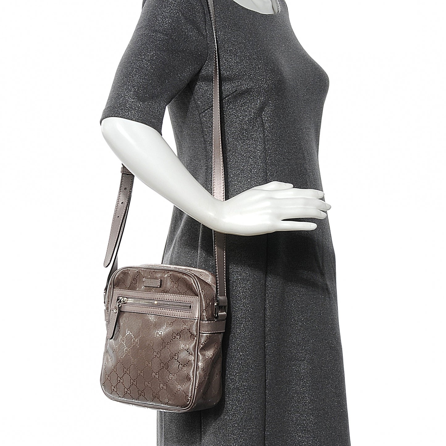 Imprime Monogram Shoulder Bag Champagne