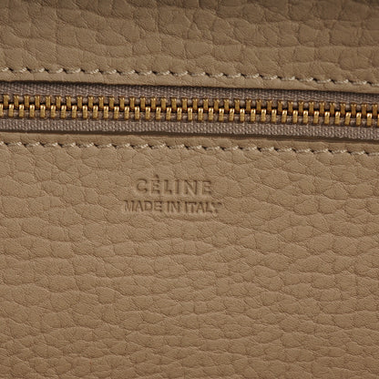 Celine Crisped Calfskin Small Tie Knot Tote Light Taupe 7 of 8