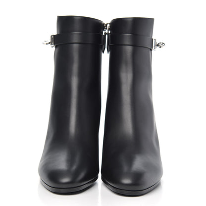 Hermes Calfskin Saint Germain Ankle Boots 39.5 Black 2 of 7
