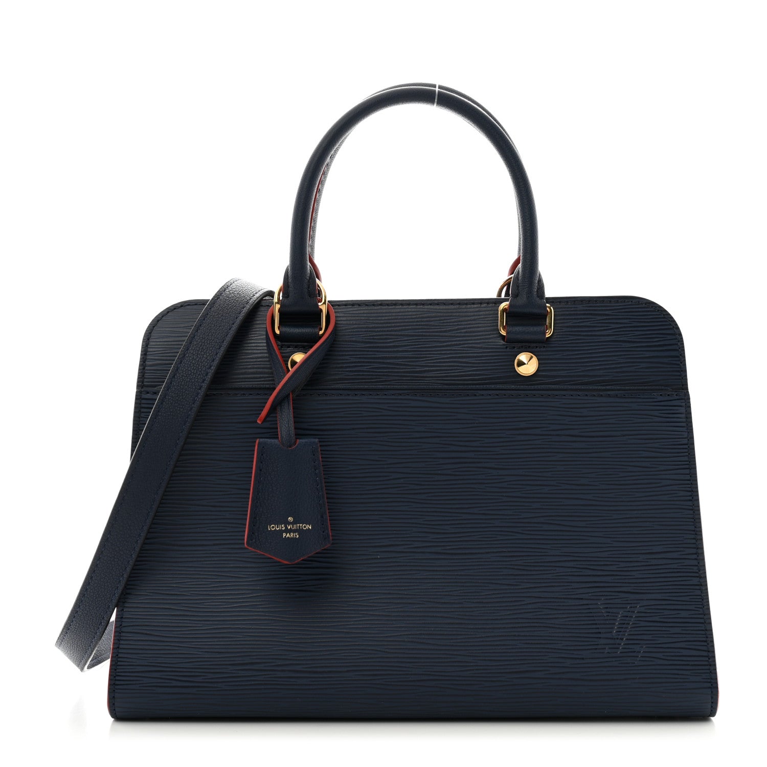 Louis Vuitton Epi Vaneau MM Marine Rouge 1 of 9