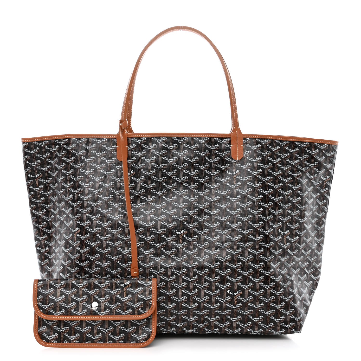 Goyard Goyardine Saint Louis GM Black Gold 1 of 12